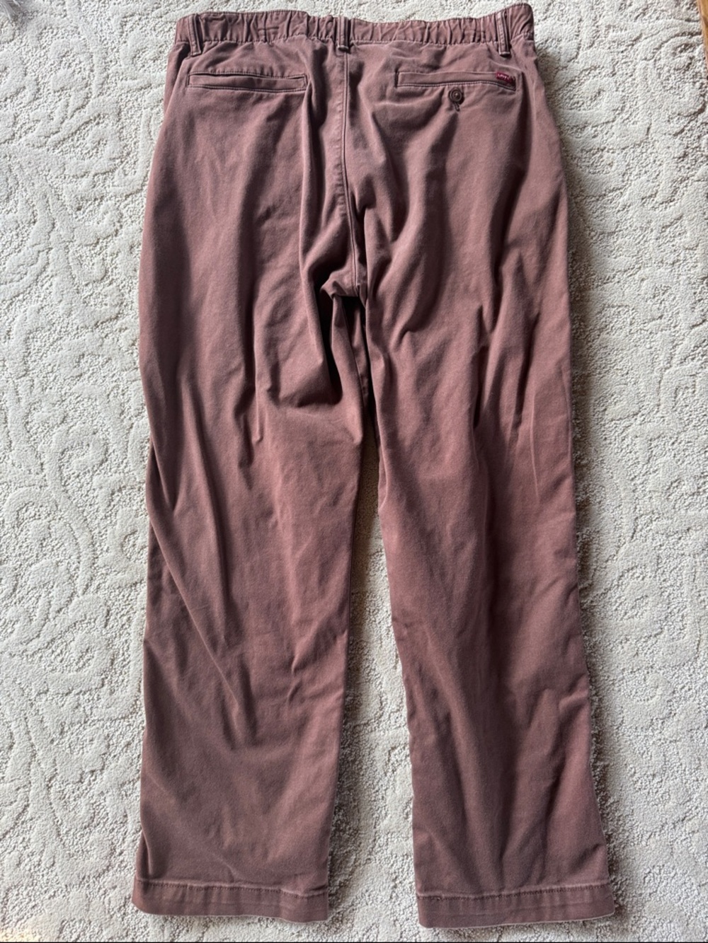 Levi’s XX Chino EZ Drawstring Pants - Brown- Men’s Size L - Picture 8 of 13
